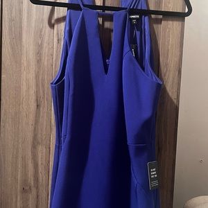 blue express dress